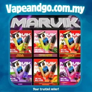 Marvik E-Liquid 15ml Genuine Stock Buy Now