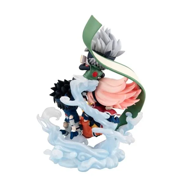 Megahouse Naruto Shippuuden Figunity Set: Sakura Kakashi Sasuke Naruto Exclusive - Image 2