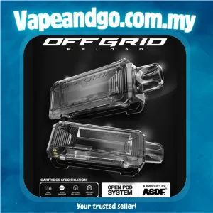 Offgrid Reload Open Pod System 10ml Cartridge By VAPETAPE Genuine Stock Buy Now