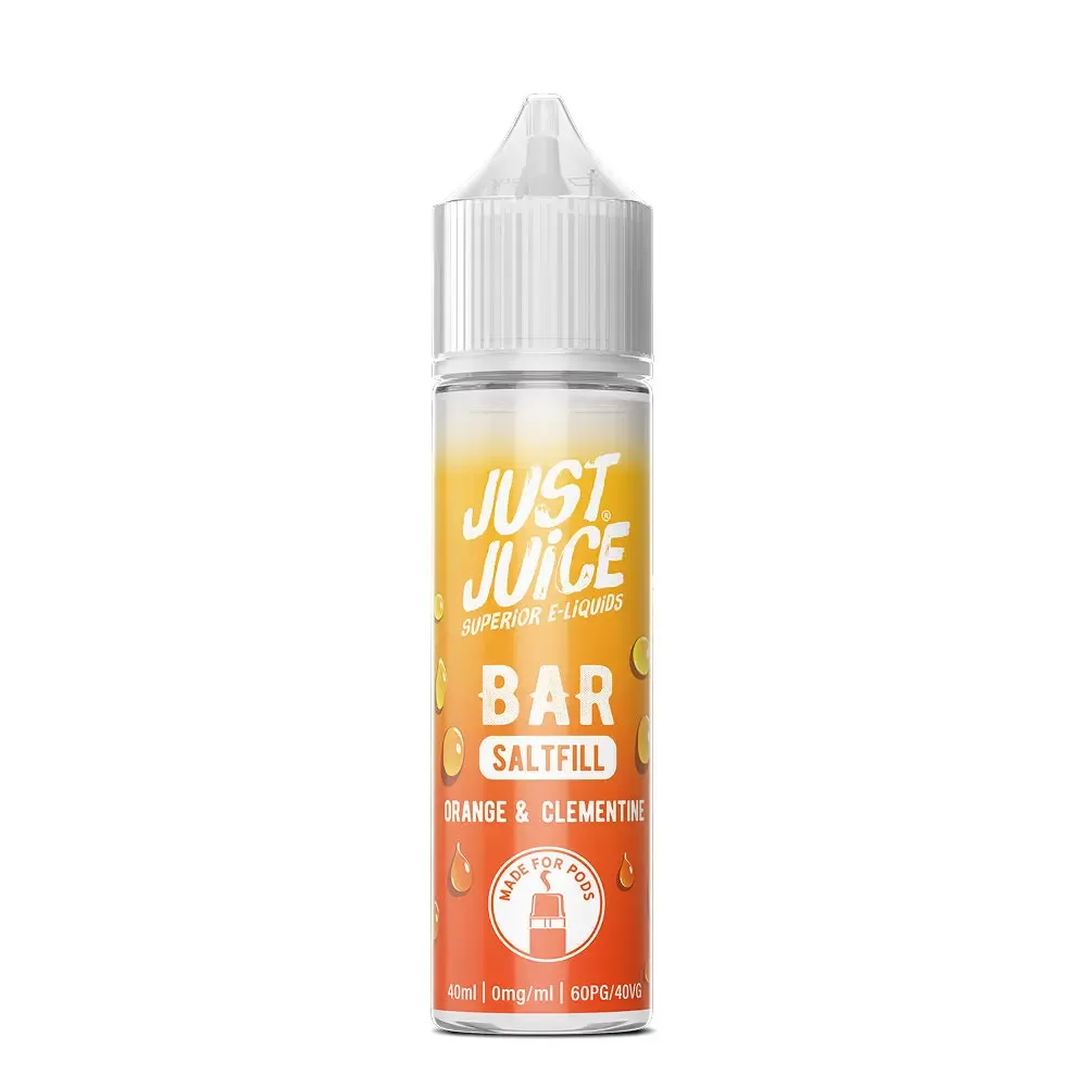 Orange & Clementine 40ml Bar Saltfill by Just Juice