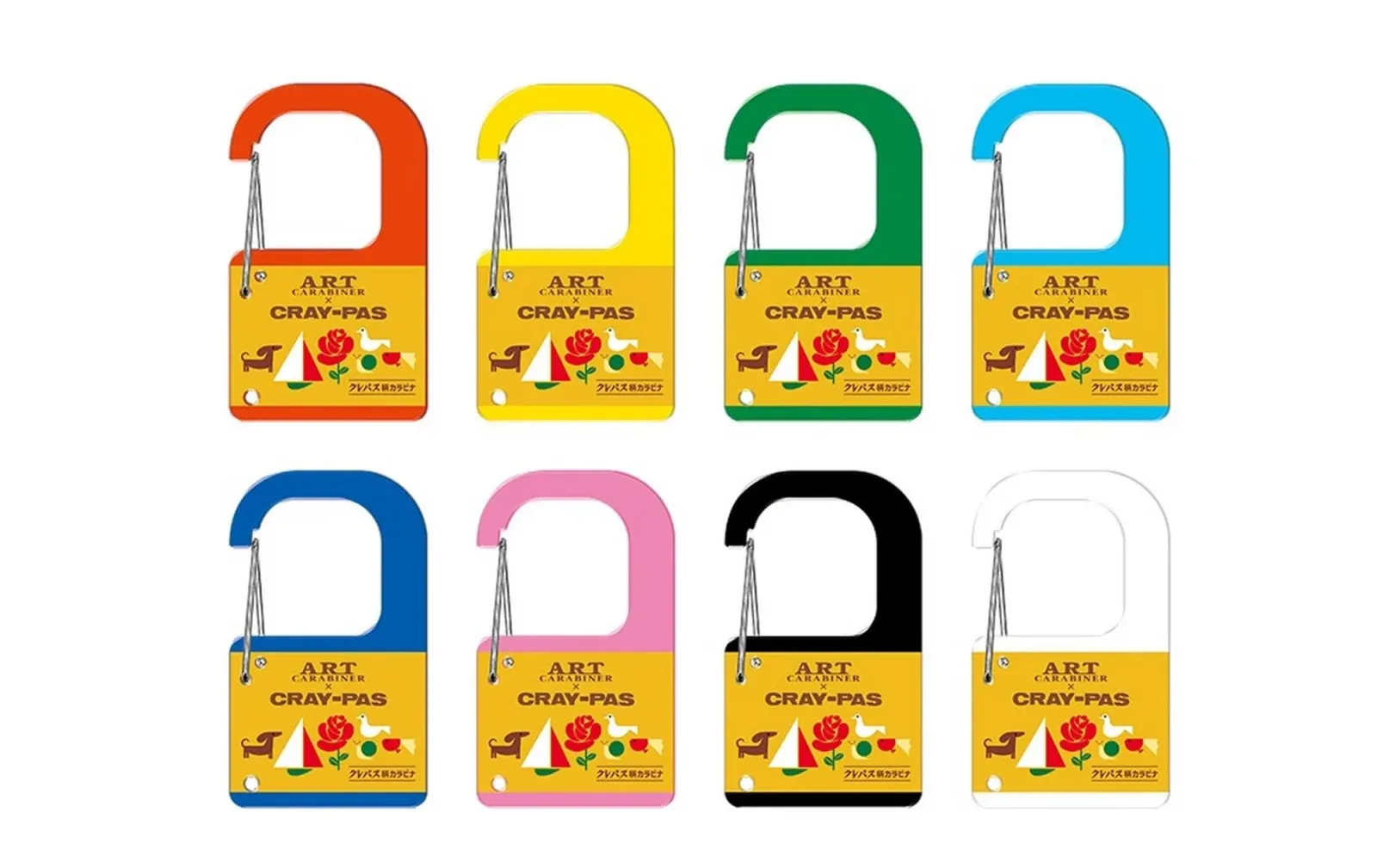 Peanut Club Acrylic Carabiner Collaboration with Sakura Color Products