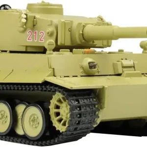 Platz 164 RC Tiger I Kuromorimine Electric Battle Tank 1/64 Scale