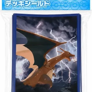 Pokemon Card Game Charizard Purple Deck Sleeves Protectors