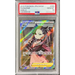 Pokémon TCG Marnie 068/060 PSA10 Japanese Secret Rare Card