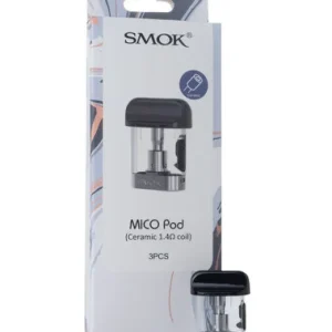 Smok MICO Replacement Pod Cartridges | Smok | 3 Pack | Ceramic 1.4Ohm