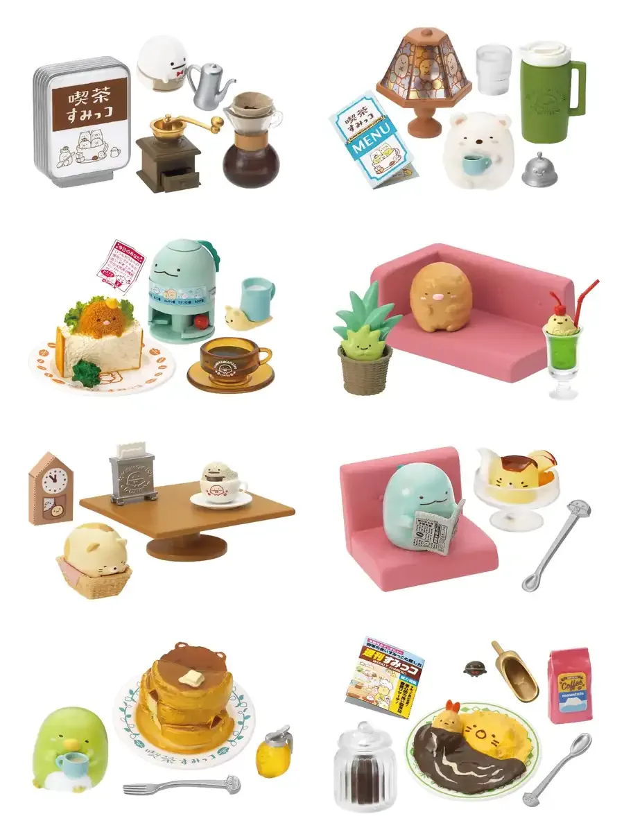 Re-Ment San-X Sumikkogurashi Cafe Sumikko Box PVC Toy 115x70x40mm