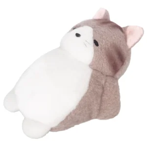 Sanei Boeki Chirumite Cat Plush Toy W11xD15xH12cm - Soft & Cuddly Stuffed Animal
