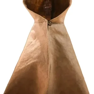 Snail Shell Weathered Hooded Cloak Doll Outfit for 1/10-1/12 Figures