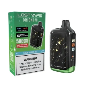 Sour Apple Ice - Lost Vape Orion Bar 50K Disposable