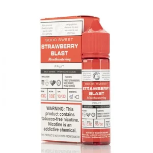 STRAWBERRY BLAST - BASIX SERIES - GLAS E-LIQUID - 60ML