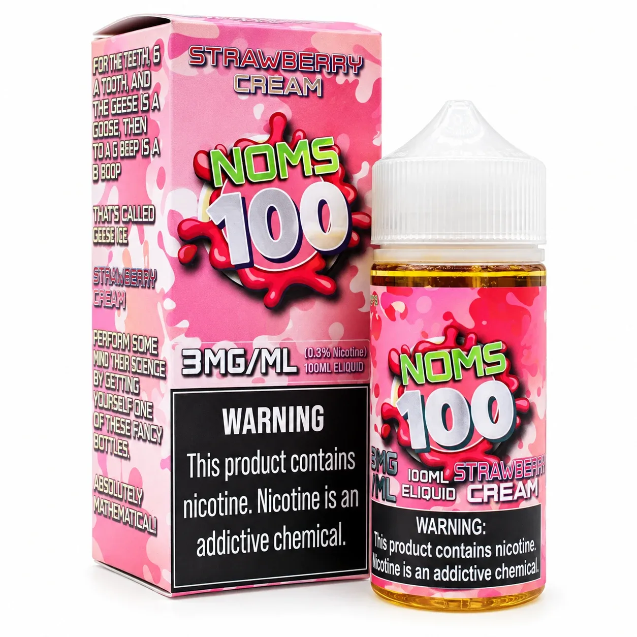 Strawberry Cream - 3mg - Nomenon - 100mL