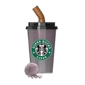 SUPER BUCKS Mini Cup Disposable Vape 8000 Puffs – Taro Ice Cream