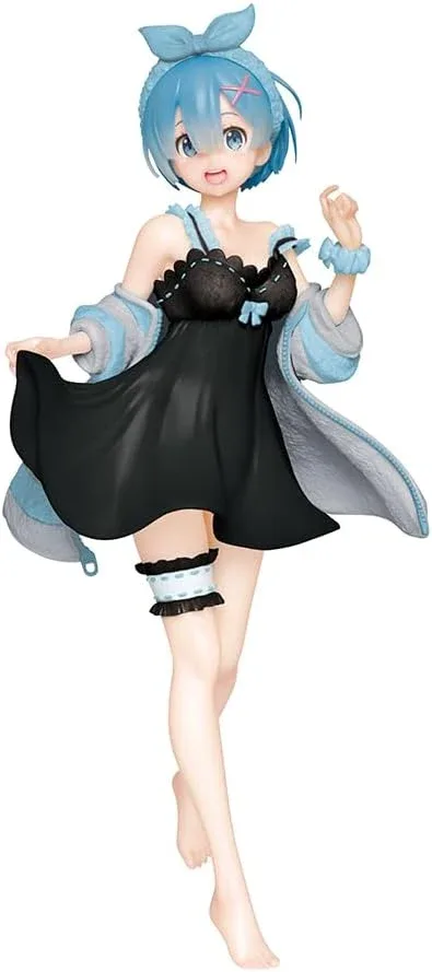 Taito Re:Zero Figurine Rem Loungewear Ver Renewal Collectible Model