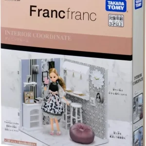 Takara Tomy Licca-chan Interior Dining Room Playset for Dolls