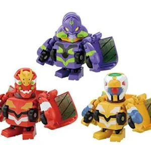 Takara Tomy Q Transformers Qtc02 Evangelion 3 Pieces Set Figures