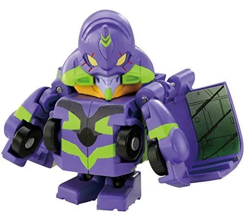 Takara Tomy Q Transformers Qtc02 Evangelion 3 Pieces Set Figures - Image 2