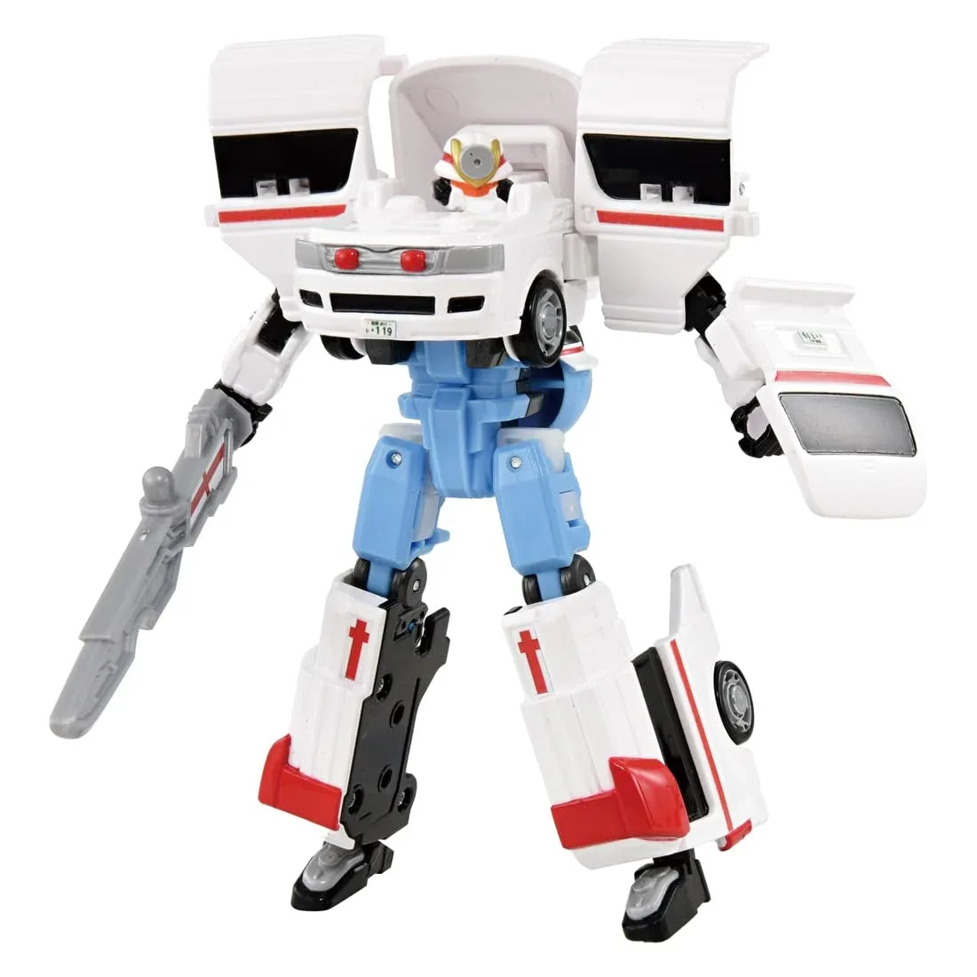 Takara Tomy Tomica Job Laborer Medibraver Toyota Himedic Ambulance Toy