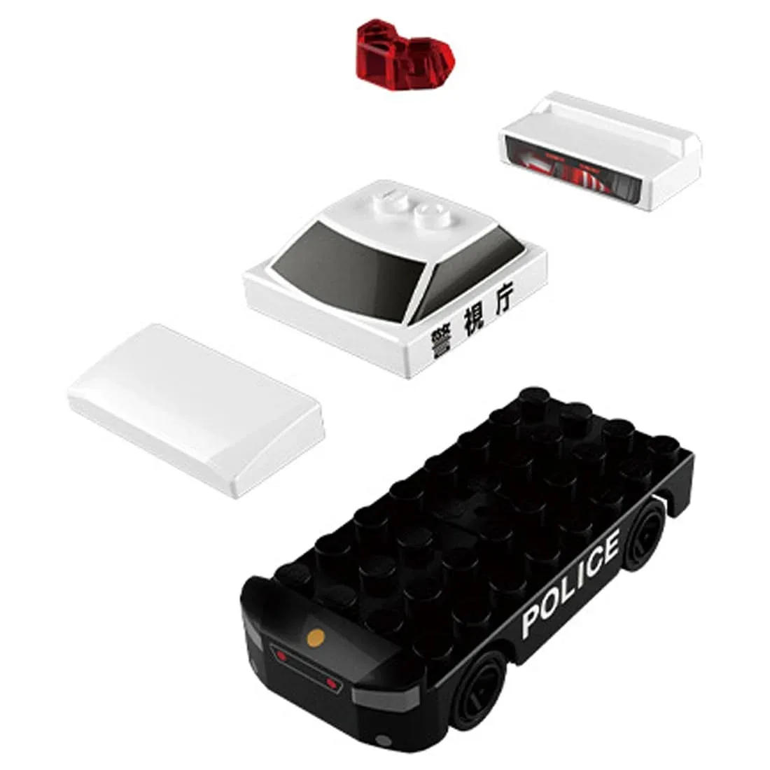 Takara Tomy Tomica Plarail Block Patrol Car Toy Vehicle for Kids - Image 2
