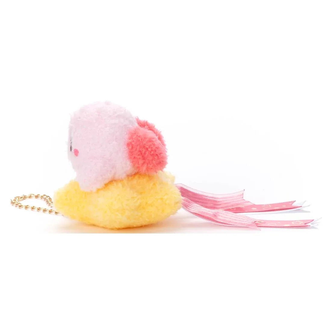 Takaratomy Arts Kirby Warp Star Strap Plush Toy 17cm Wide - Image 2