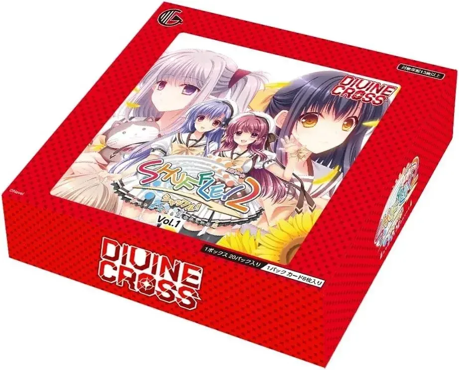 TCG Shuffle Episode 2 Divine Cross TCG Box Serial Numbered Cards