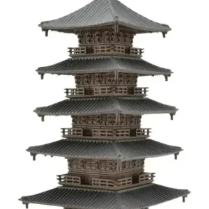 Tomytec Building Collection Temple C5 Japanese Temple Diorama Kit