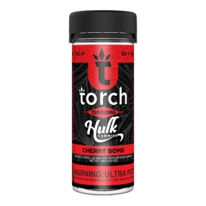 Torch Hulk Cherry Bomb Gummies - 15000mg