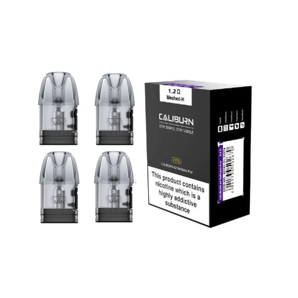UWELL Caliburn A2/AK2 Cartridge – 0.9 & 1.2 Ohm Genuine Stock Buy Now - Image 2