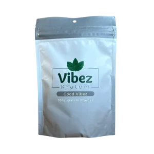 Vibez Kratom Good Vibez 100g Powder Bag