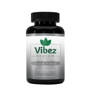 Vibez Kratom Good Vibez 200ct Capsules