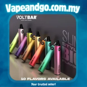 Voltbar 3000 Puffs Starter Kit & Cartridge Genuine Stock Buy Now