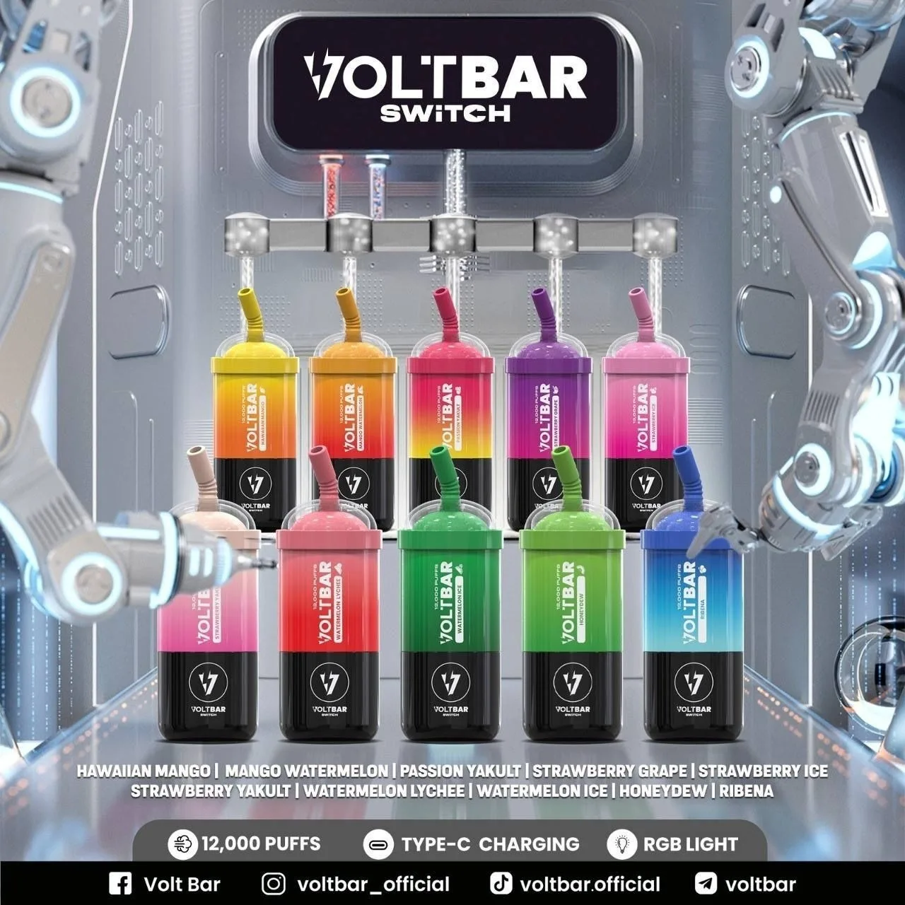Voltbar Switch 12K Puffs Genuine Stock Buy Now - Image 2