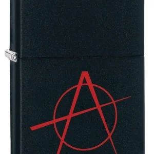 Zippo Lighter - Anarchy Black Matte